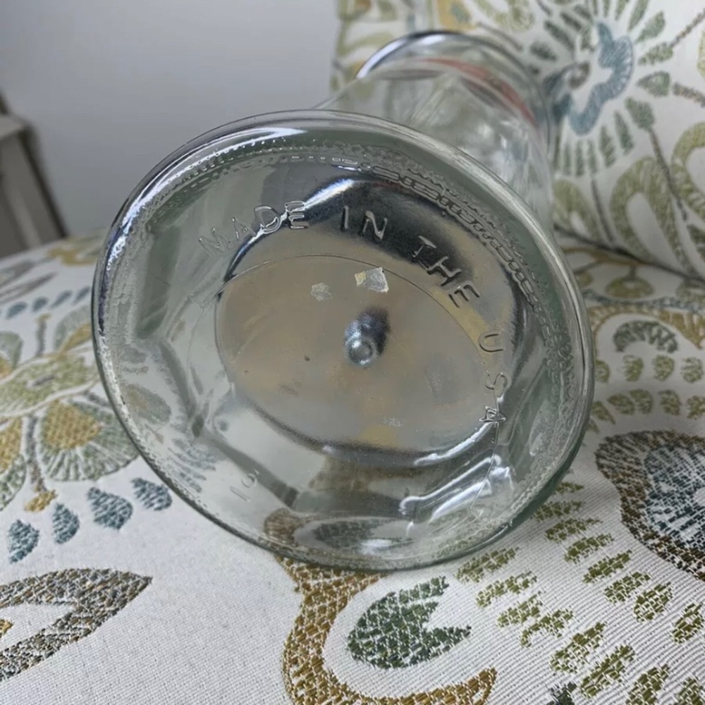 Vintage Classic Coca Cola Straw Holder Glass - Picture 3 of 4